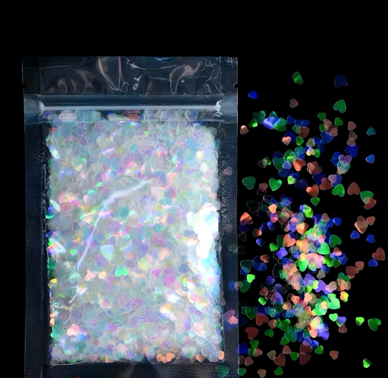 Hearts Glitter
