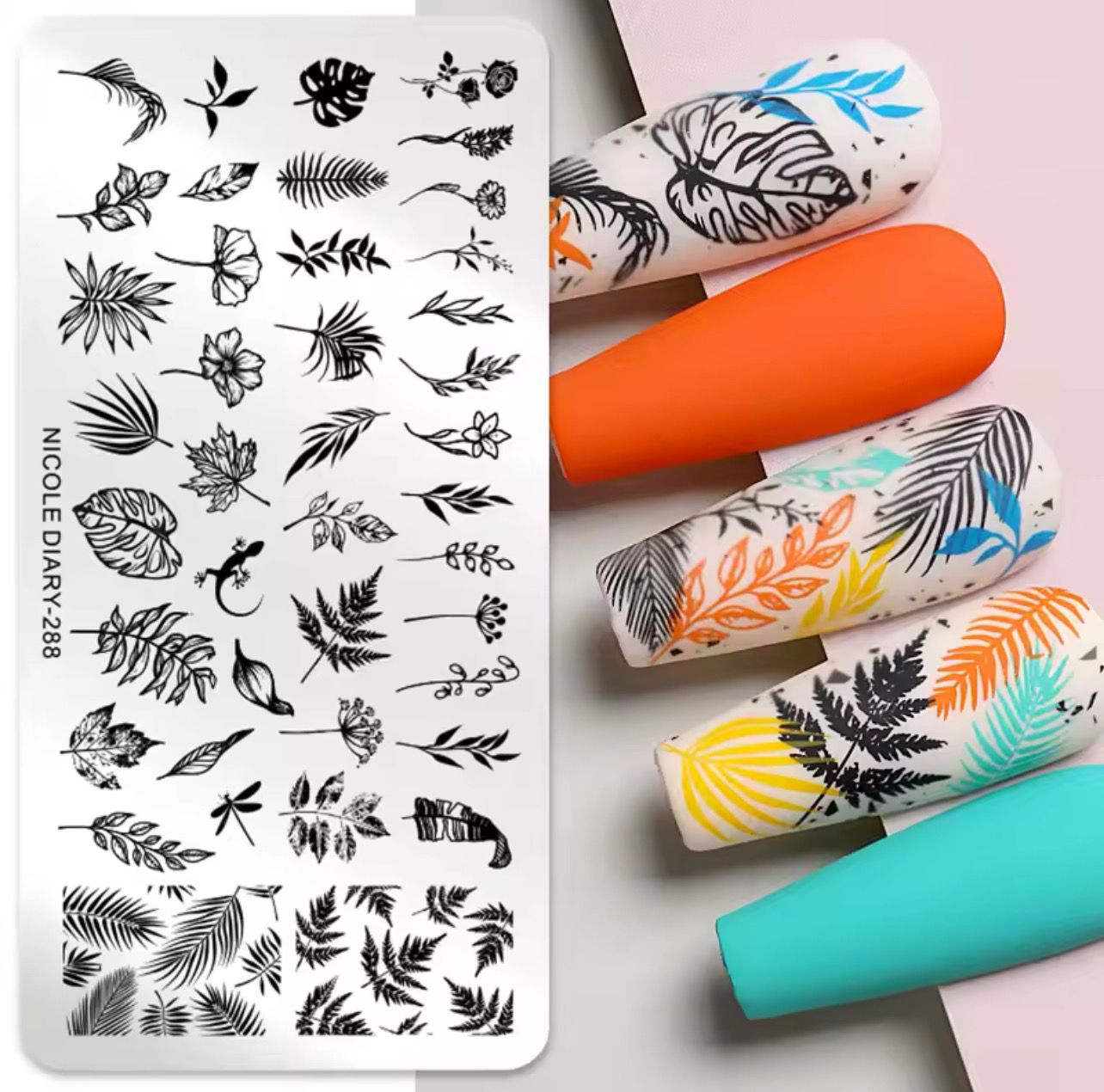 Leaves Stamping Plate