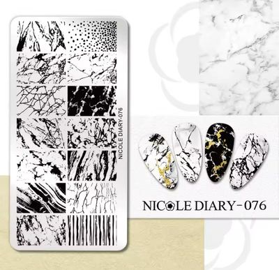 Marble Stamping Plate