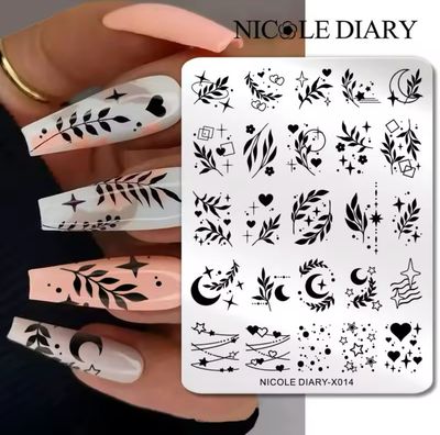 Leaves Stamping Plate
