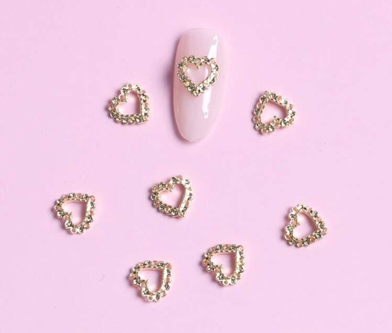 Gold Hearts