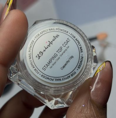 Stamping Topcoat 10g