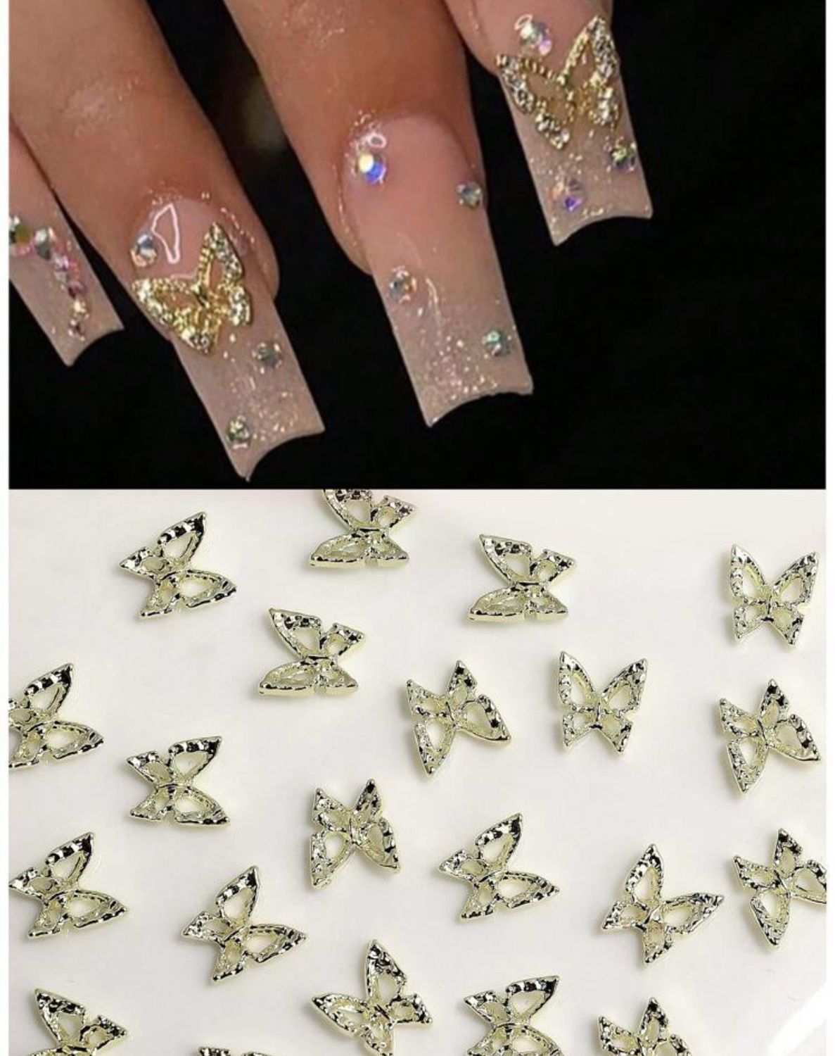 Gold Butterflies