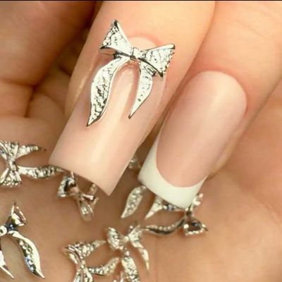 Silver 3D Bows