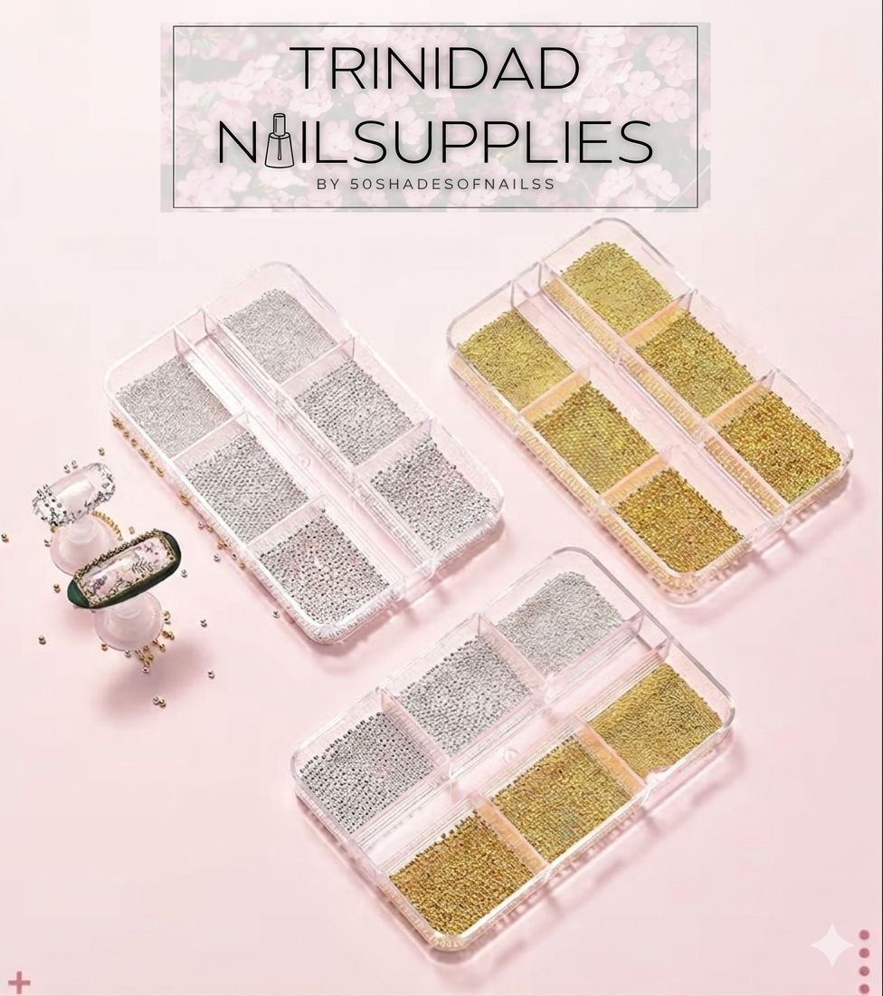 Gold &amp; Silver Caviar Beads