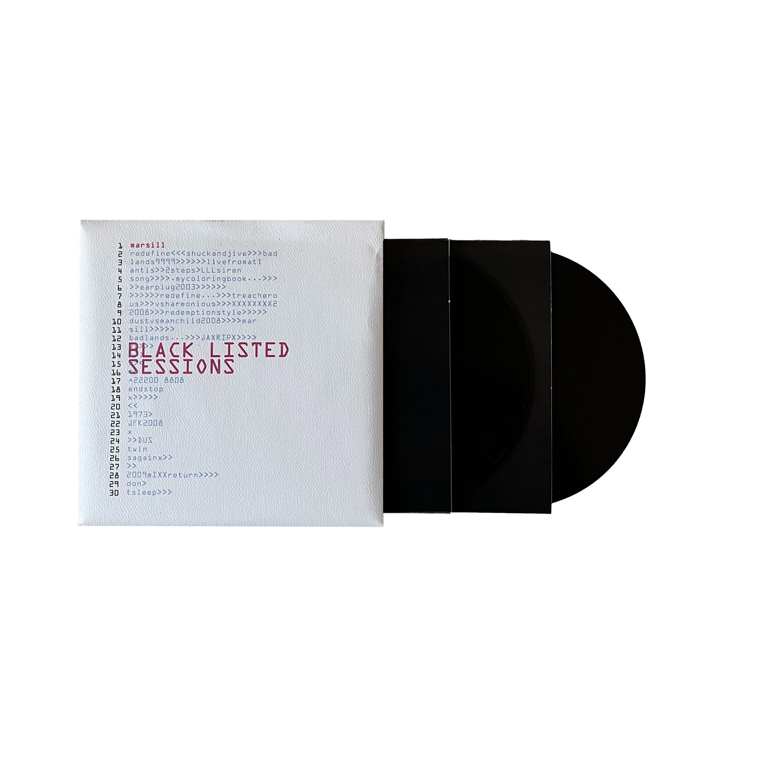 Mars ILL- Black Listed Sessions (Physical 2x CD)