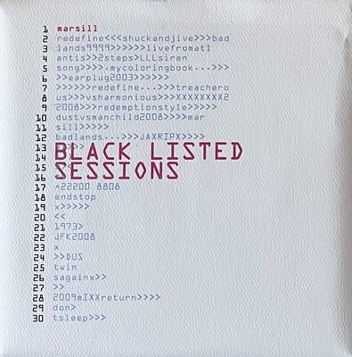 Mars ILL- Black Listed Sessions (DIGITAL DELIVERY)