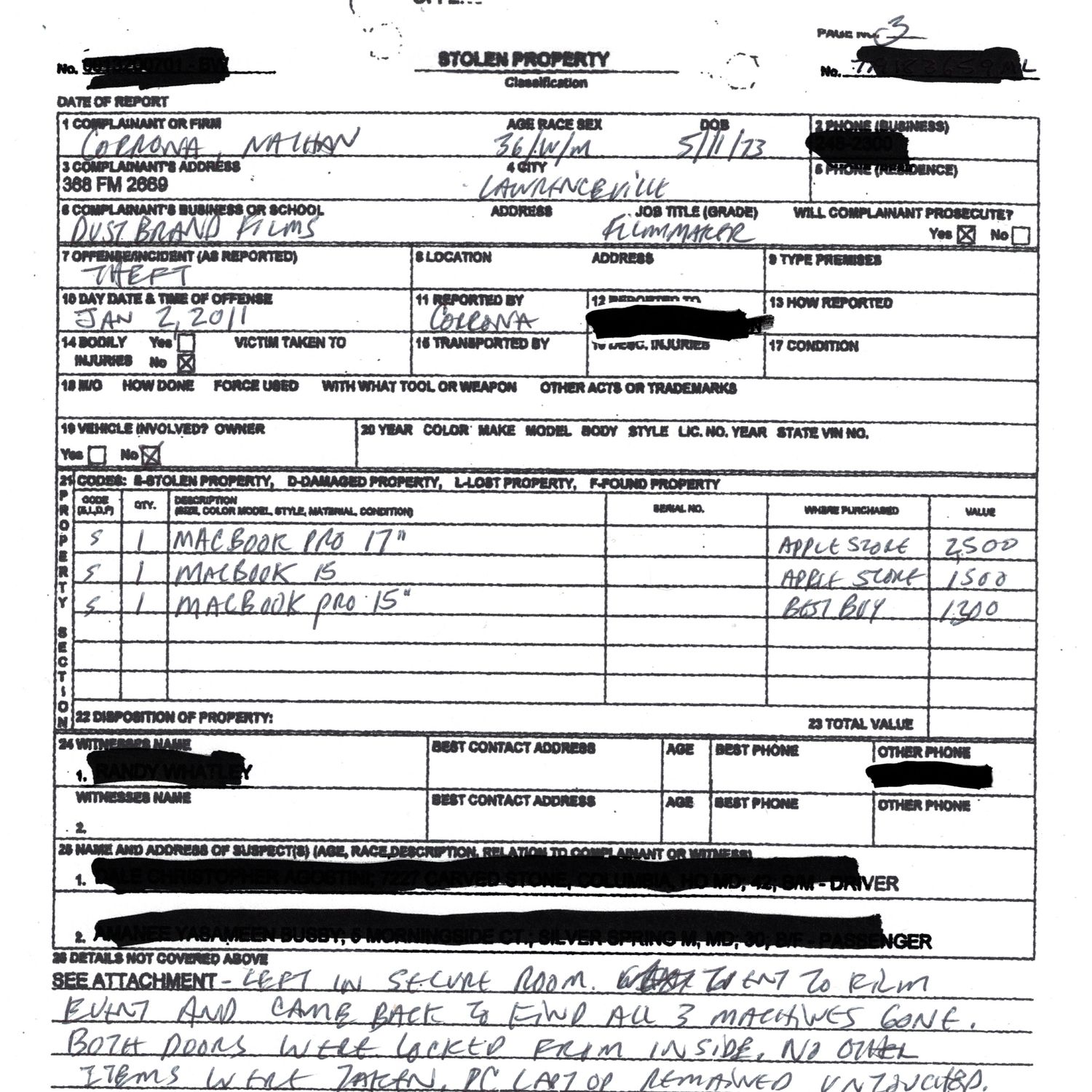 Arrest Record (DIGITAL DOWNLOAD)