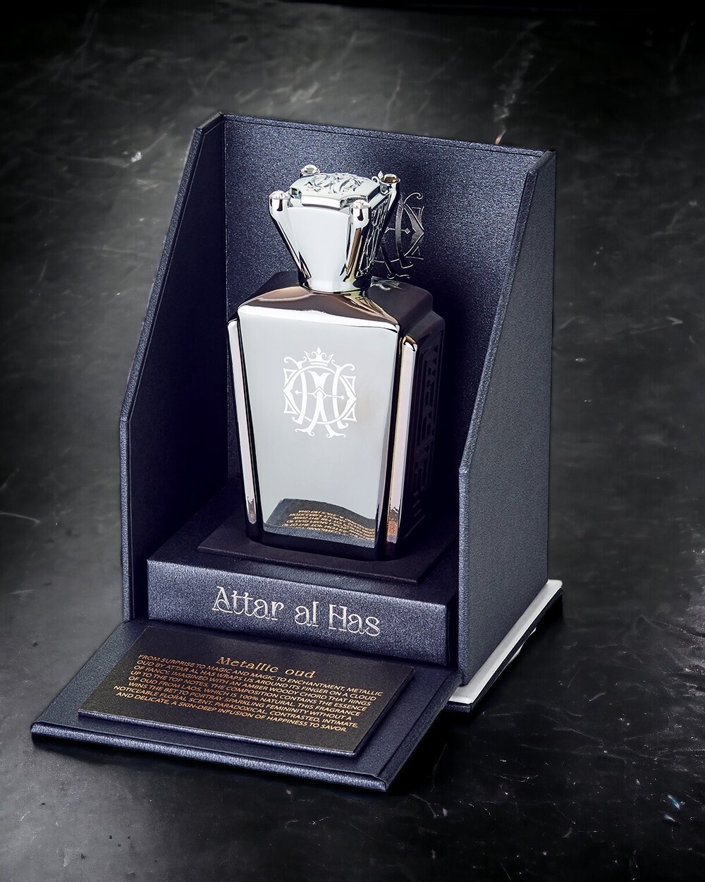 ATTAR AL HAS METALLIC OUD - EXP - 100 ML