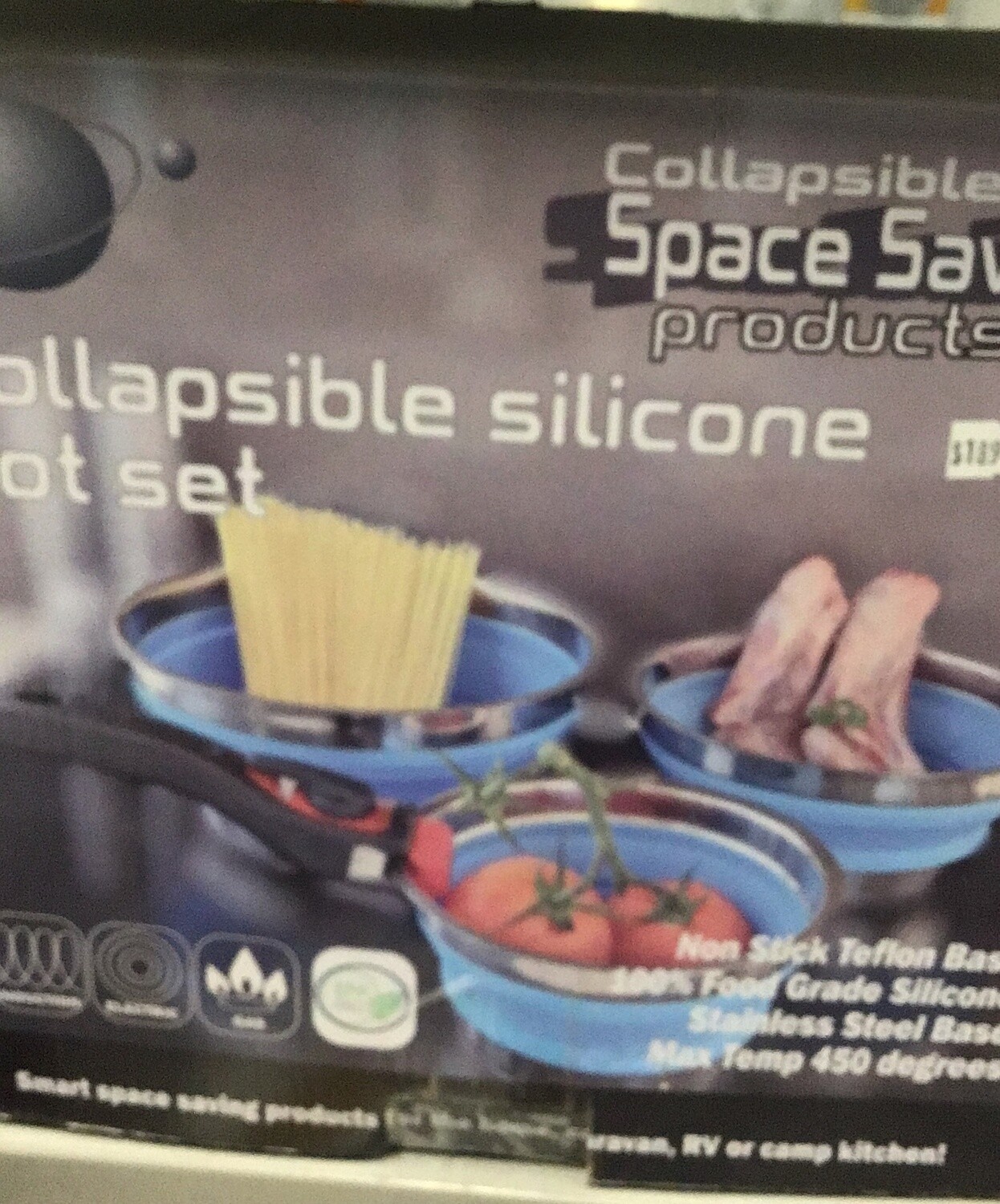 Collapsible Silicone Pot Set