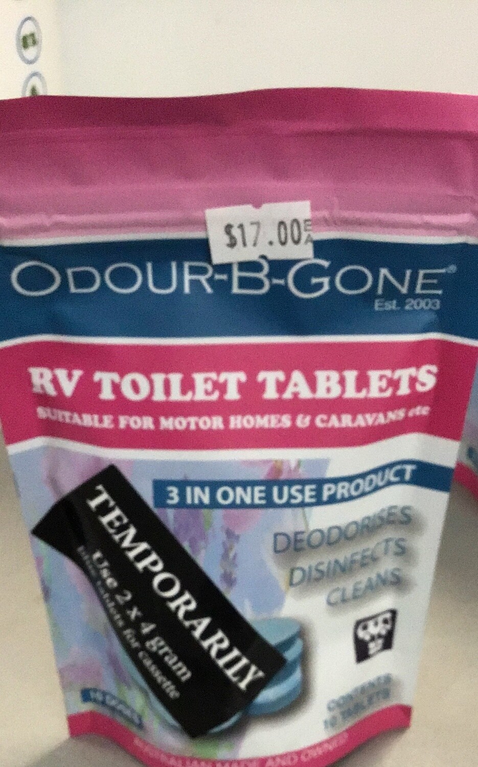 Odour-B-Gone RV Toilet Tablets