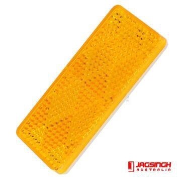 Reflector Amber 70x30mm