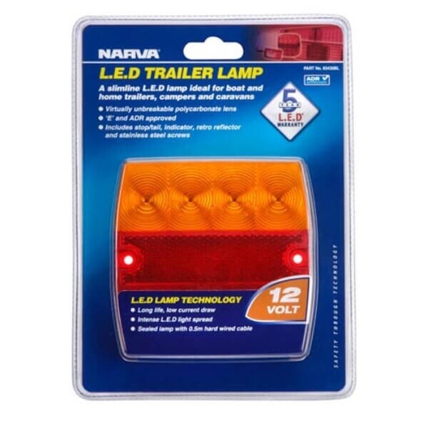 12v LED Slimeline Trailer Lamp