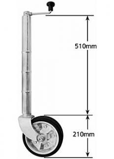 Manutec 8" Extended Jockey Wheel