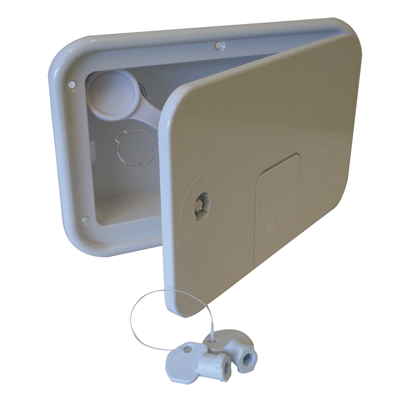 Triple Water Filler Inlet - Mains + 1-2 Tanks