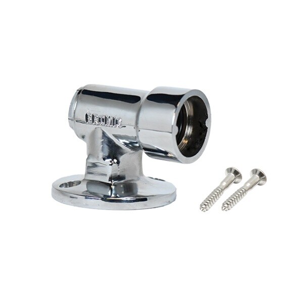 Chrome Plated Floor Socket 1/2" Female Bayonet