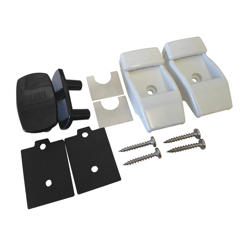 Fiamma Plastic Leg Wall Bracket Kit