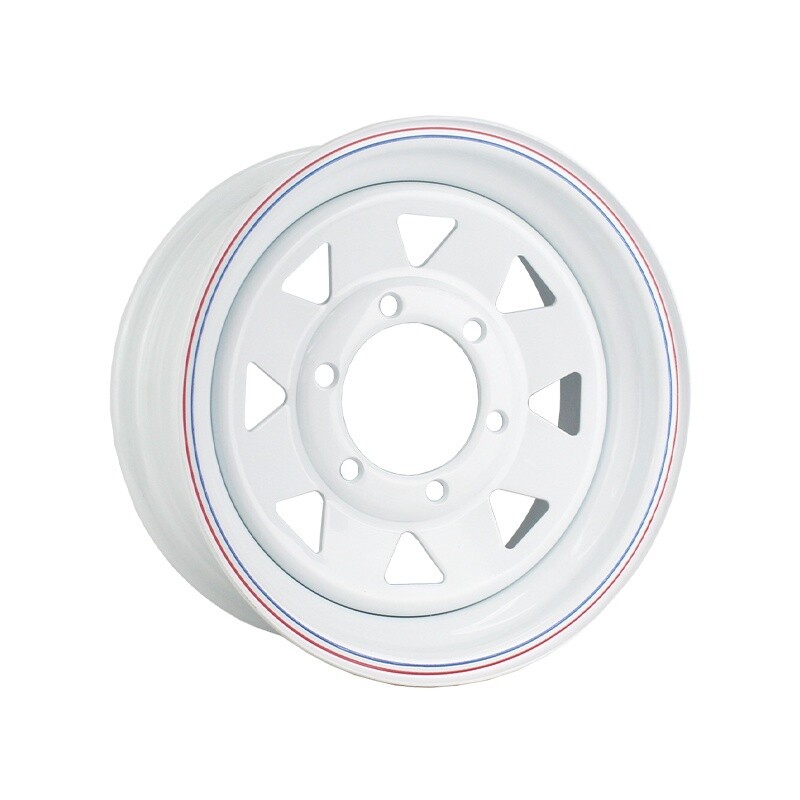 15x7" White Sunraysia Rim