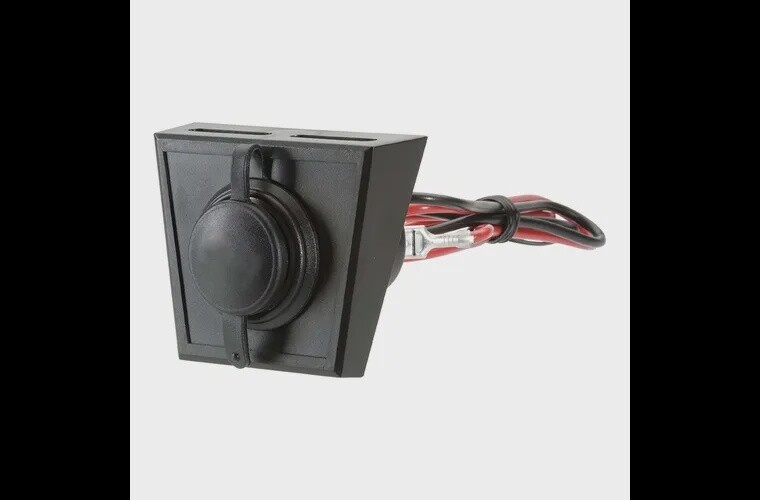 Accessory Socket with Optional Mounting Panel