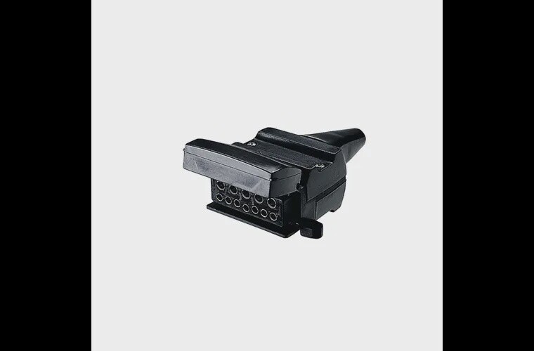 Narva 12 Pin Flat Trailer Socket