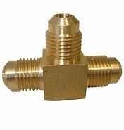 Gas 3/8" SAE 3 Way Tee