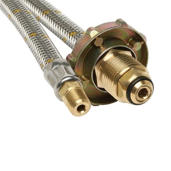 SS Gas Pigtail 1/4" NPT