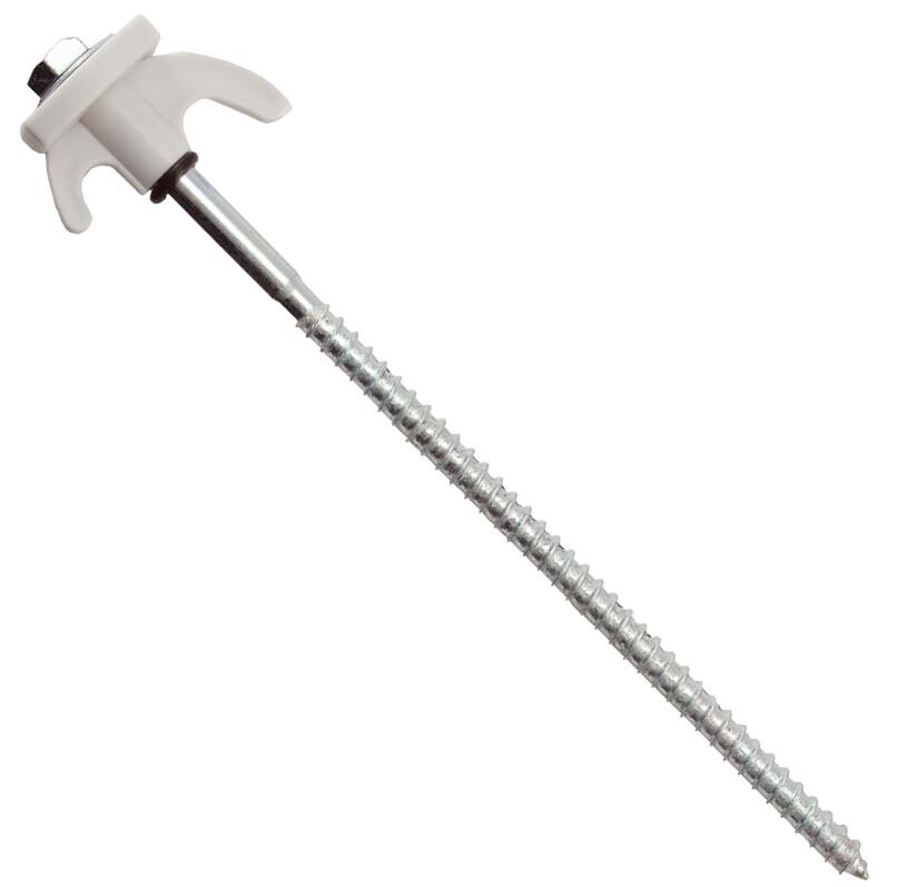 8 PCE Metal Screw Pegs w/ Adaptor