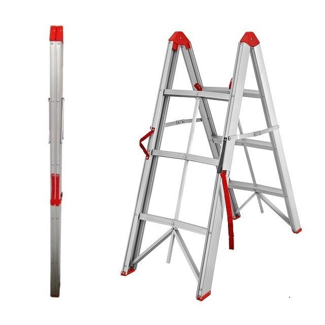 Aluminium Collapsible Ladder w/ Carry Bag