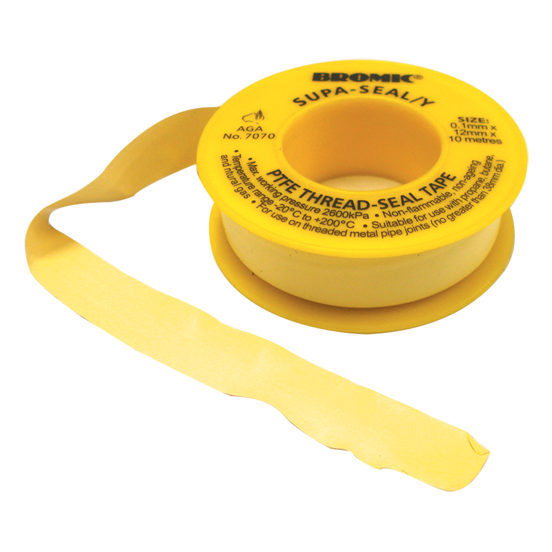 Gas Thread Seal Tape 10m Roll