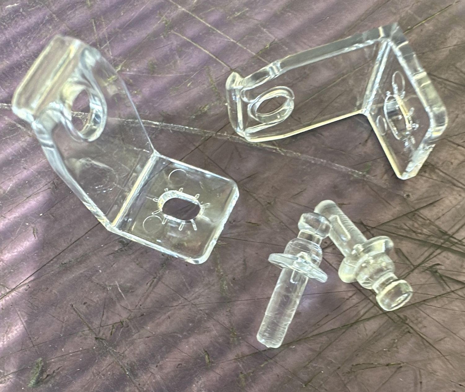Slimline Venetian 25mm Rail Blind Bottom Clips