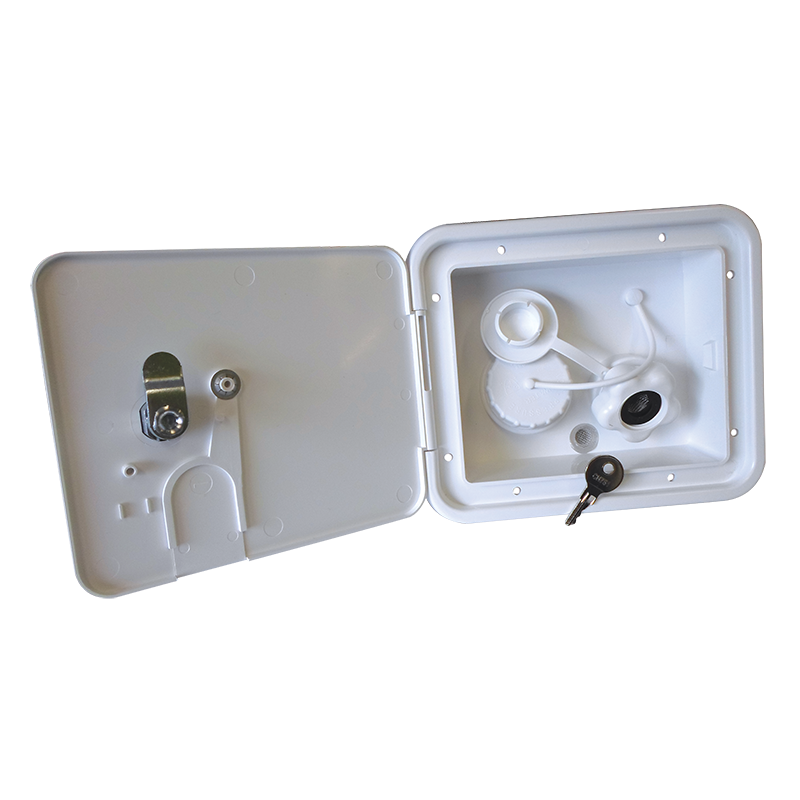 Dual Lockable Water Filler - Hose + Mains