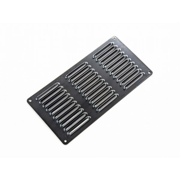 Ventilation Grill Louvre Black 293mm x 148mm
