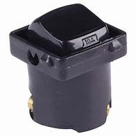 240V 10A Switch Black