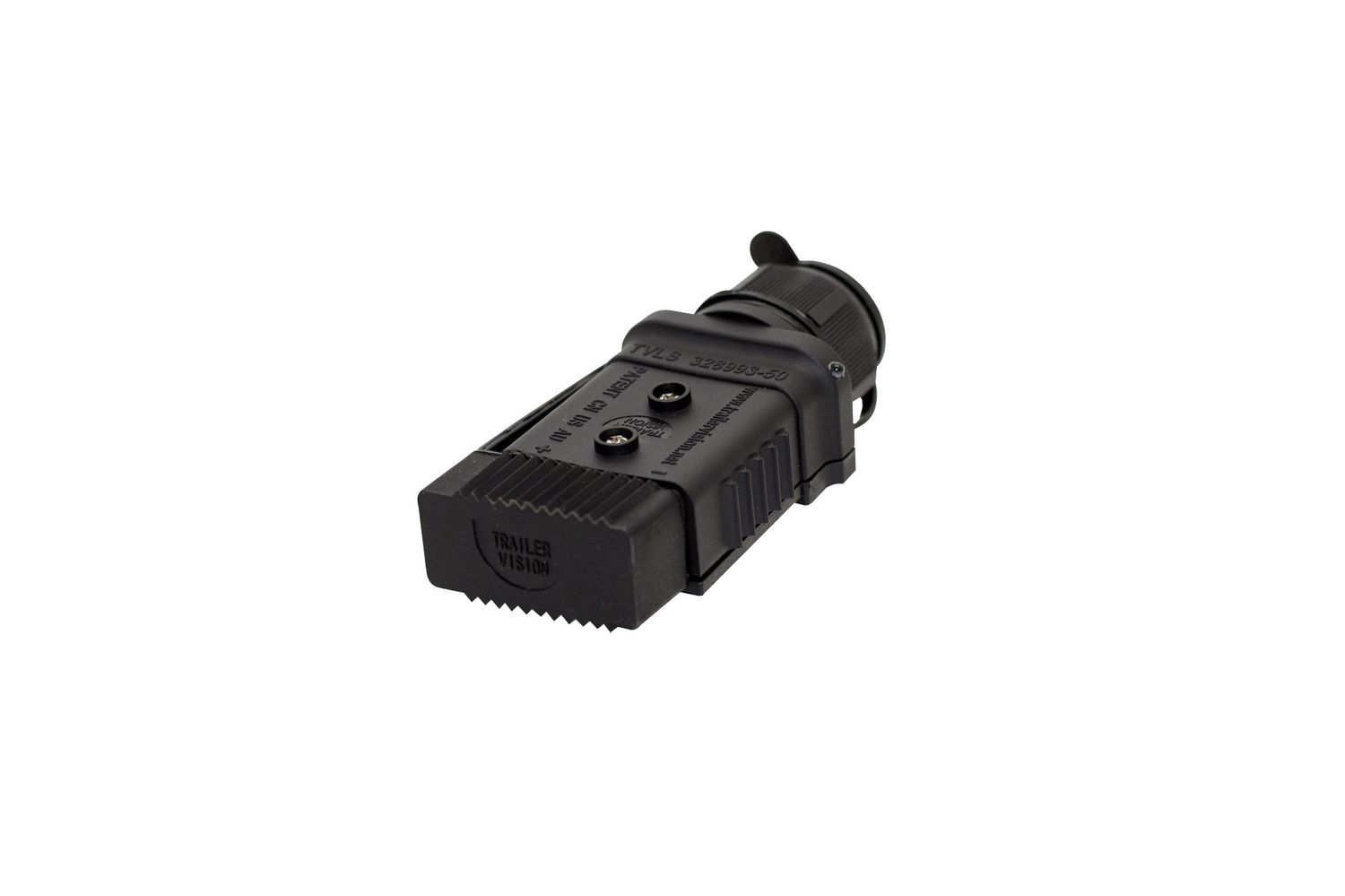Black Rubber 50 Amp Anderson Connector Cover with Red LED