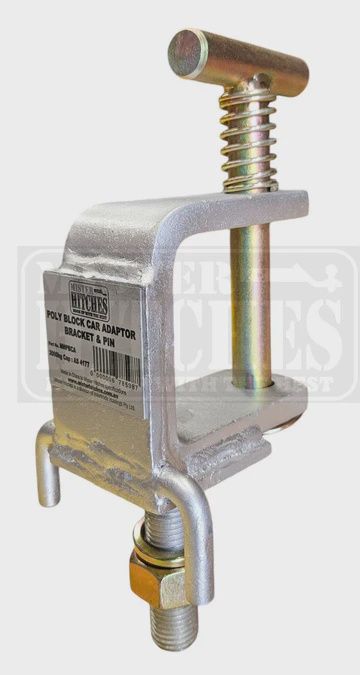 Poly Block Car Bracket &amp; Pin