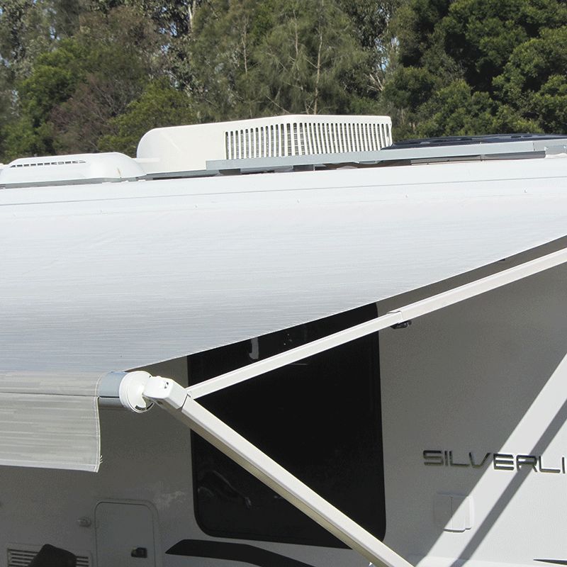 Carefree Silver Shale Awning