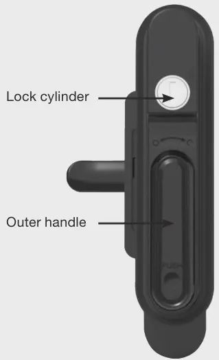 ATRV DCE Door Handle Assembly