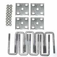 3.5T Tandem Axle 50mm Square U-Bolt Kit Suit 60mm Springs