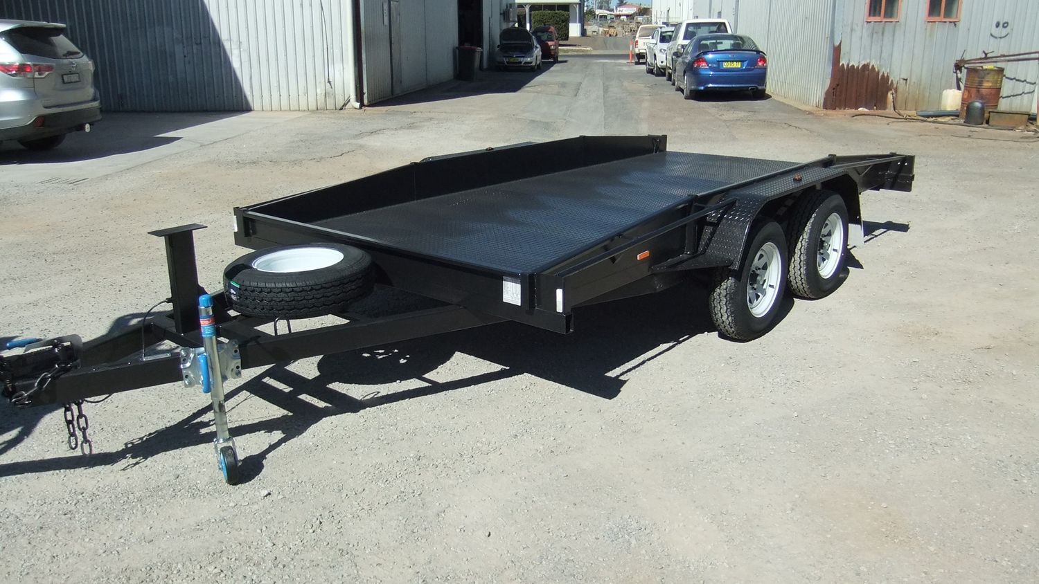 Hunter Painted 14' x 6'6 Car Trailer 1990kg ATM