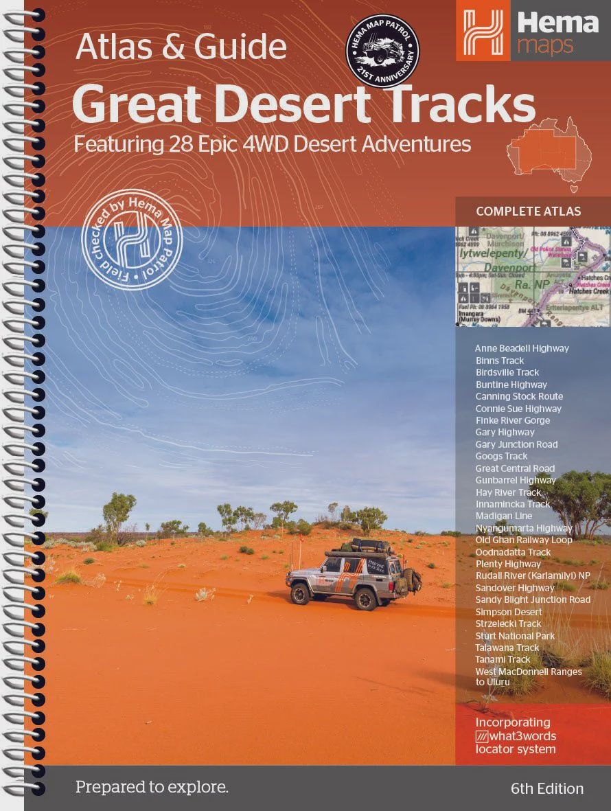 Great Desert Tracks Atlas &amp; Guide