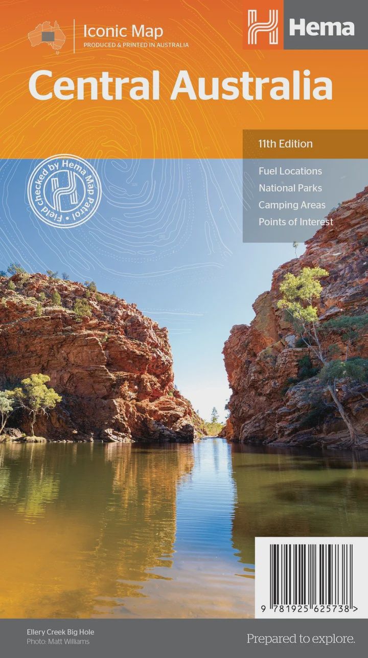 Central Australia Map
