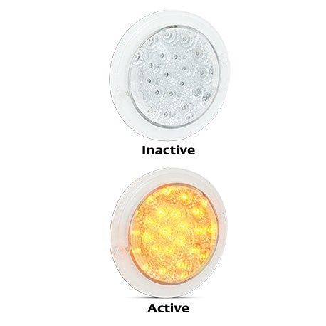 LED Clear Amber 12V Tail Light