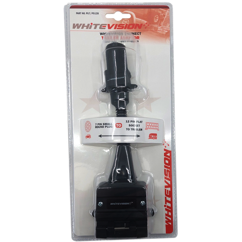 PU7/PS12B 7 Pin Small Round to 12 Pin Socket