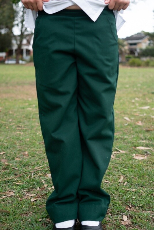 Long Pants - bottle green