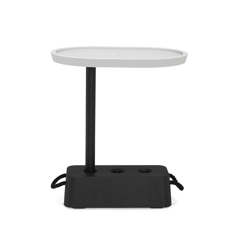 Brick table - light grey