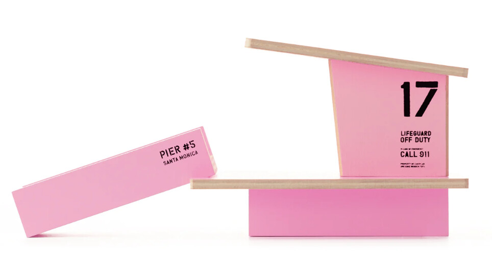 Beach Tower Pink