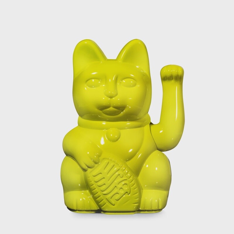 Lucky Cat Classic - Glossy yellow