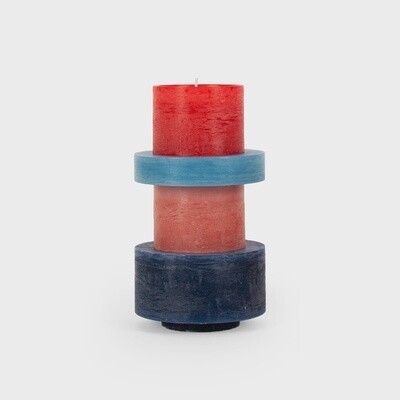 Candl Stack 04 (Red & Blue)