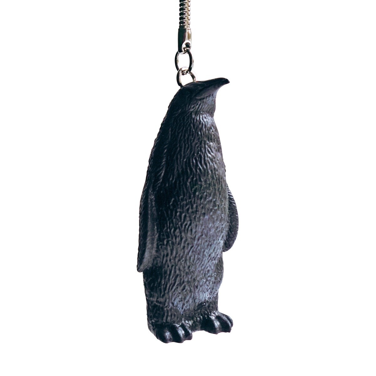 Pocket Penguin keyring - black