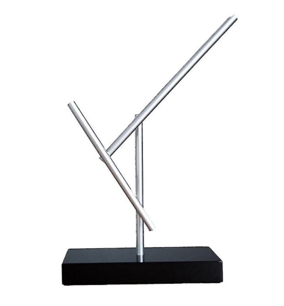 Swinging Sticks Mini Toy - matt black / Alu